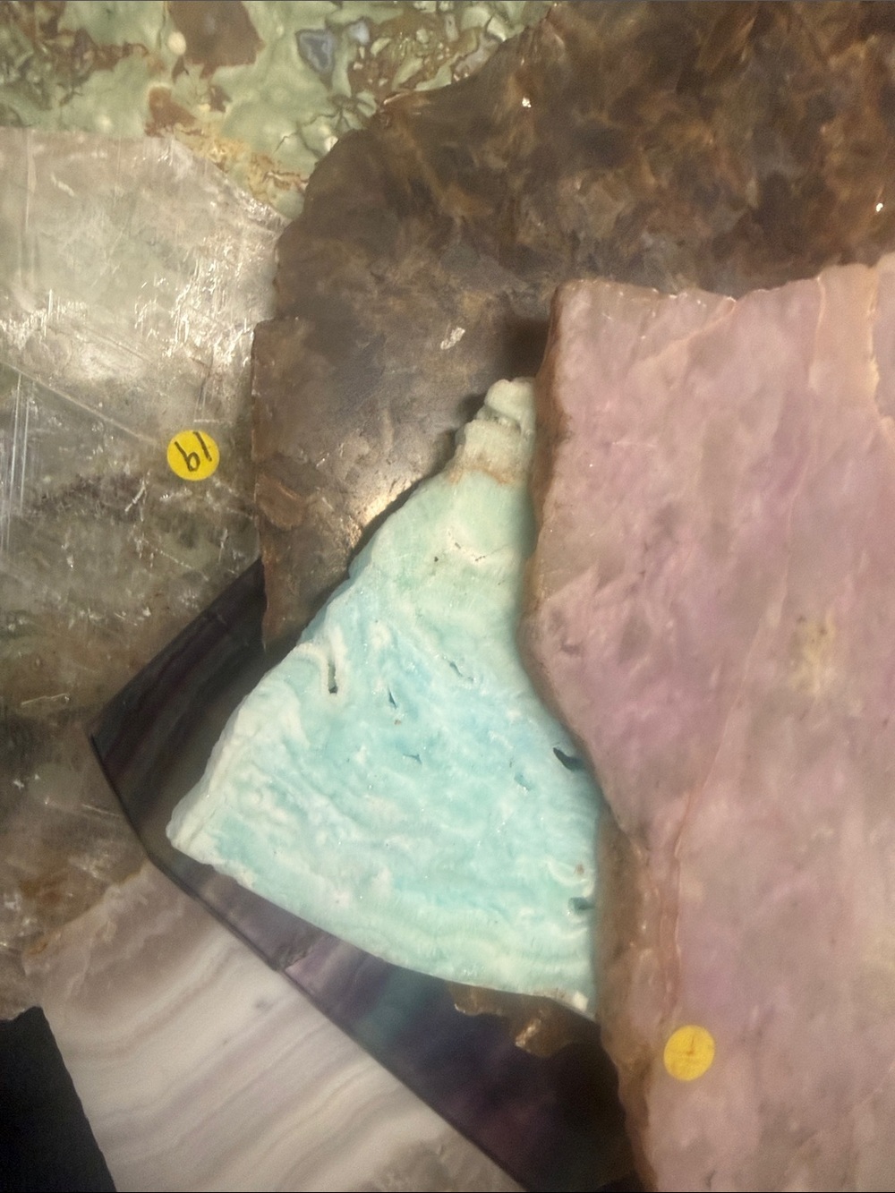 Various slabs